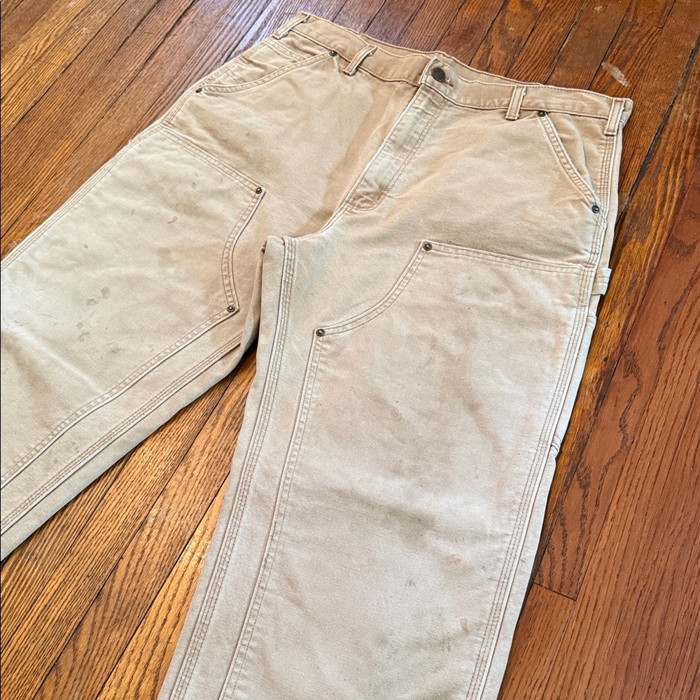 Vintage Carhartt Double Knee Carpenter Pants - Picture 4 of 13